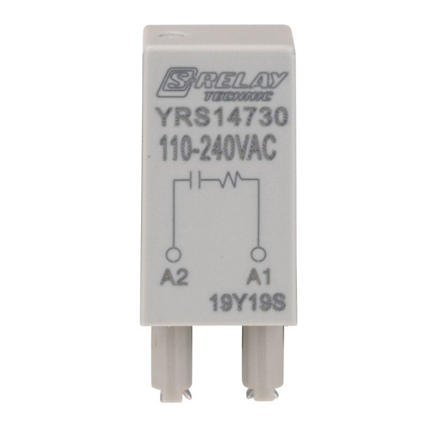 SCHRACK Schutzmodul RC-Glied 110 - 240VAC für S-Relay Sockel