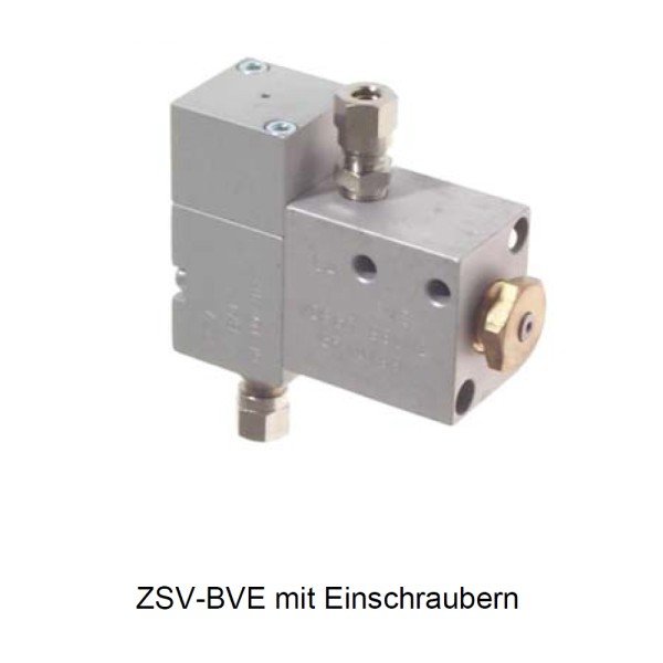K+G ZuSchaltVentil mit BelüftungsVentil Einrohr ZSV-BVE