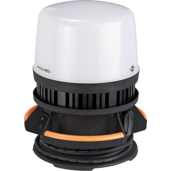 Brennenstuhl LED Arbeitsleuchte 360° ORUM / LED Baustrahler 97W für die ständige Verwendung im Außen