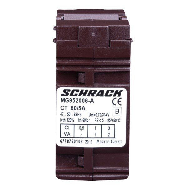 SCHRACK Durchsteckstromwandler für Kabel 21mm, 60/5A, Klasse 1