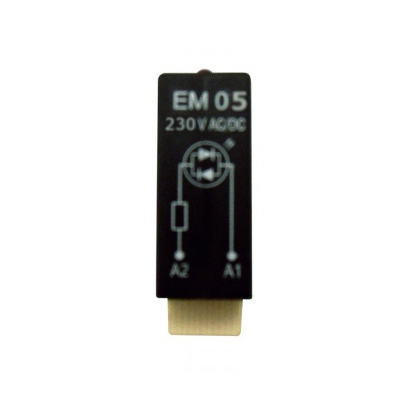 SCHRACK Varistor-Steckmodul, 230VAC, EM05